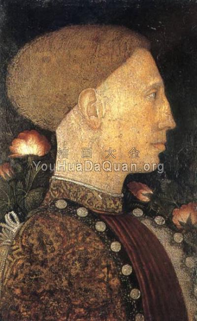 Portrait of Leonello d'Este - 皮萨内洛